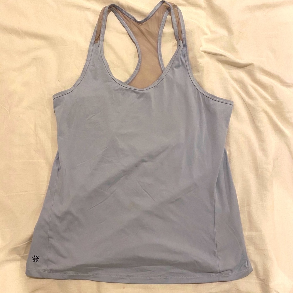 Athleta Mesh Racerback Tank Top